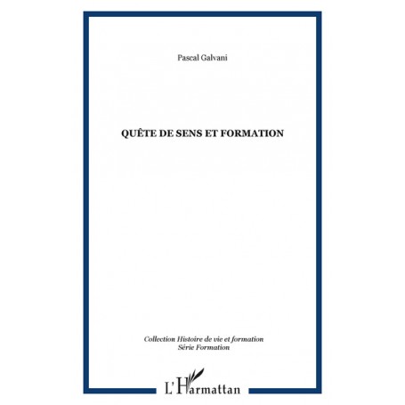 Quête de sens et formation