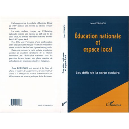 Education Nationale et Espace Local