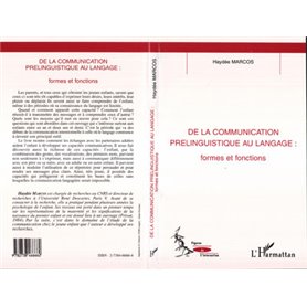 De la communication prélinguistique au langage