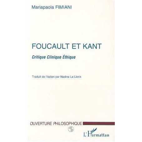 FOUCAULT ET KANT