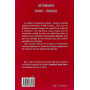 DICTIONNAIRE SOMALI-FRANÇAIS