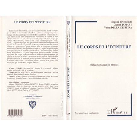 LE CORPS ET L'ECRITURE