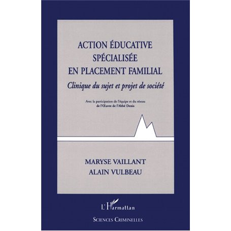 ACTION EDUCATIVE SPECIALISEE EN PLACEMENT FAMILIAL