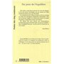 PAR PEUR DE L'EQUILIBRE