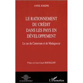 RATIONNEMENT DU CRéDIT DANS LES PAYS EN DéVELOPPEMENT