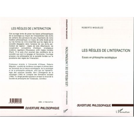 LES RÈGLES DE L'INTERACTION