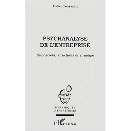 PSYCHANALYSE DE L'ENTREPRISE