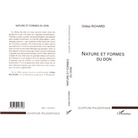 NATURE ET FORMES DU DON