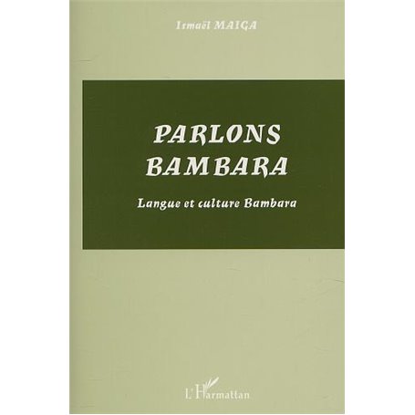 PARLONS BAMBARA