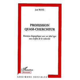 PROFESSION QUASI-CHERCHEUR