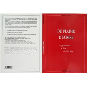 DU PLAISIR D'ÉCRIRE