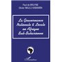 GOUVERNANCE NATIONALE ET LOCALE EN AFRIQUE SUB-SAHARIENNE