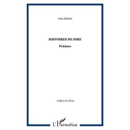 HISTOIRES DE DIRE
