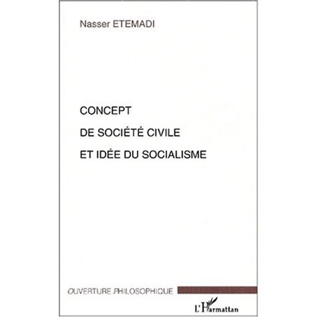 CONCEPT DE SOCIÉTÉ CIVILE ET IDÉE DU SOCIALISME