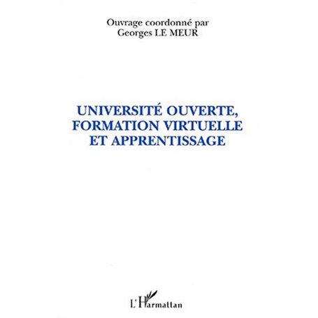 UNIVERSITÉ OUVERTE, FORMATION VIRTUELLE ET APPRENTISSAGE