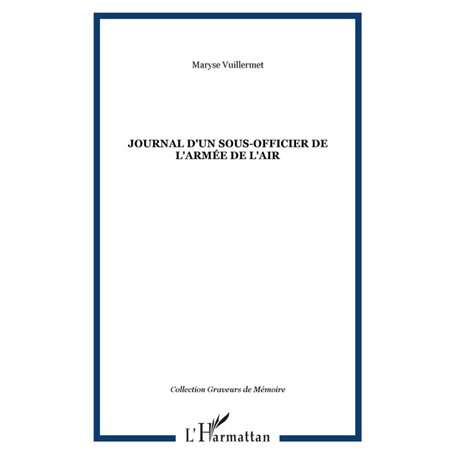 Journal d'un sous-officier de l'armée de l'air