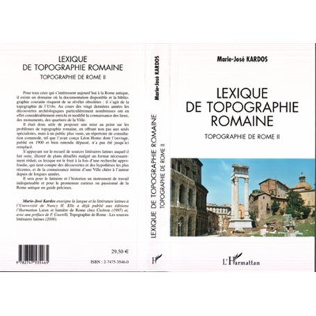 LEXIQUE DE TOPOGRAPHIE ROMAINE