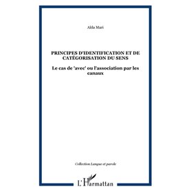 Principes d'identification et de catégorisation du sens