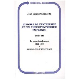 Histoire de l'entreprise et des chefs d'entreprise en France