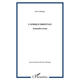 L'Afrique orientale
