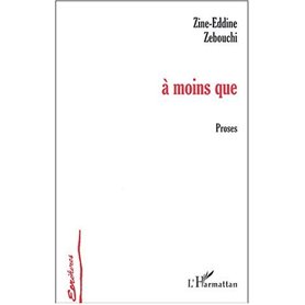 A moins que