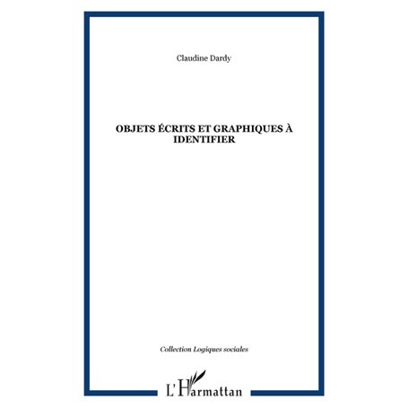 Objets écrits et graphiques à identifier