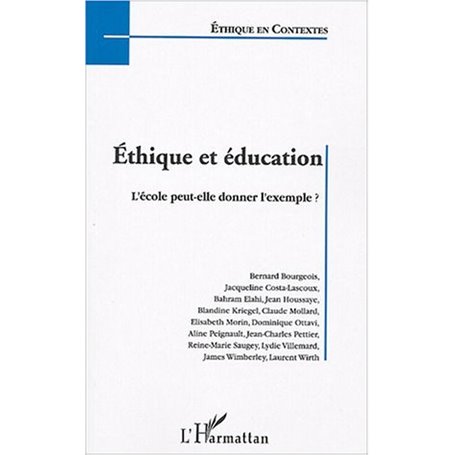 Ethique et éducation