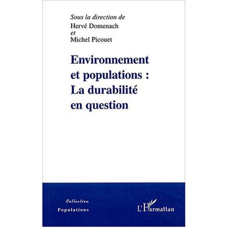 Environnement et populations