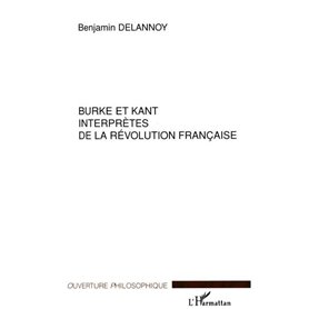 Burke et Kant interprètes de la révolution française