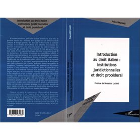Introduction au droit italien : institutions juridictionnelles et droit procédural
