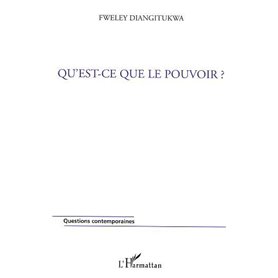 Qu'est-ce que le pouvoir ?