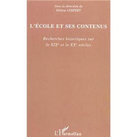 L'école et ses contenus