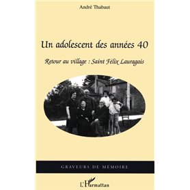 Un adolescent des années 40