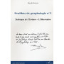 Feuillets de graphologie n°3