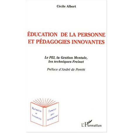 Education de la personne et pédagogies innovantes