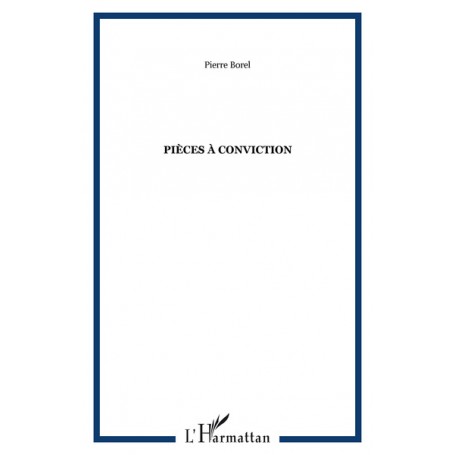Pièces à conviction