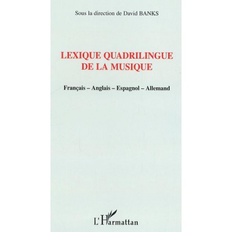 Lexique quadrilingue de la musique