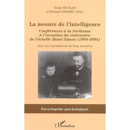 La mesure de l'intelligence