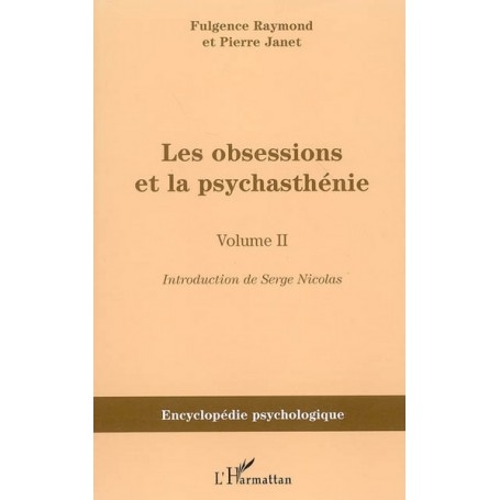 Les obsessions et la psychasthénie