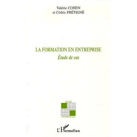 La formation en entreprise