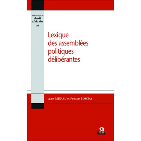 Lexique des assemblées politiques délibérantes