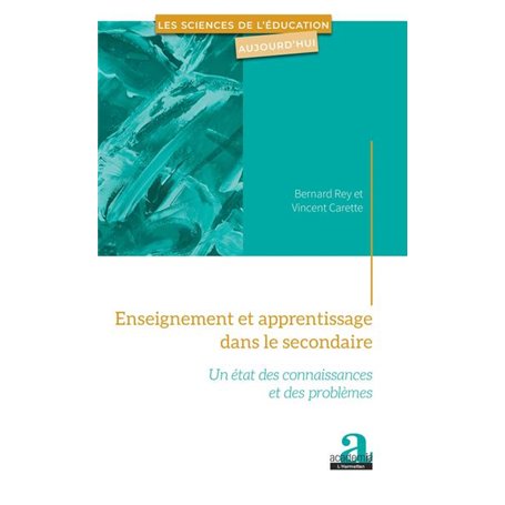 Enseignement et apprentissage dans le secondaire