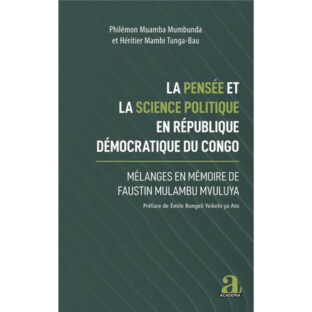 La pensée et la science politique en République démocratique du Congo