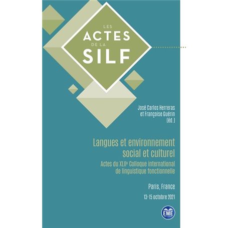 Langues et environnement social et culturel