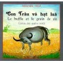 Le buffle et le grain de riz