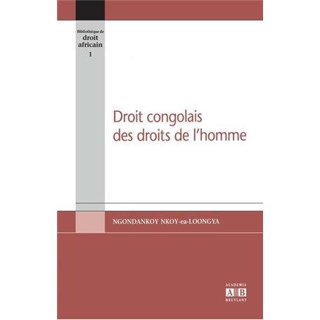 Droit congolais des droits de l'homme