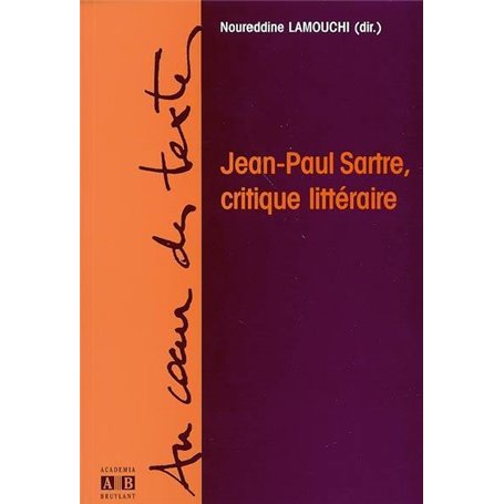 Jean-Paul Sartre, critique littéraire