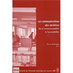 La communication des archives