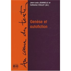 Genèse et autofiction