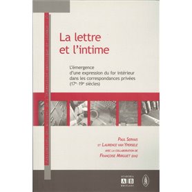 La lettre et l'intime